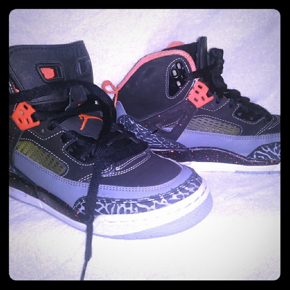 Boys size 4 youth Air Jordans